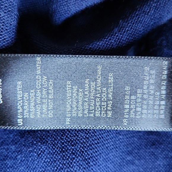 FOREVER 21 Blue top, elbow sleeve Size L - Picture 6 of 6